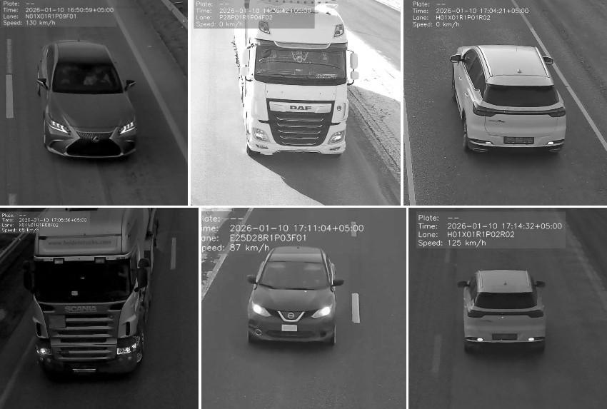 На трассах в Казахстане выявлено около 900 нарушений с поддельными номерами