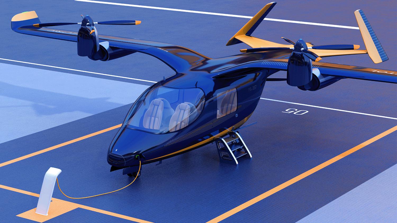 Казахстан закупит 300 летающих городских такси eVTOL Aircraft