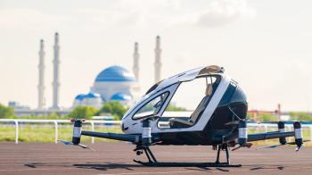 В Астане протестировали беспилотное воздушное судно eVTOL